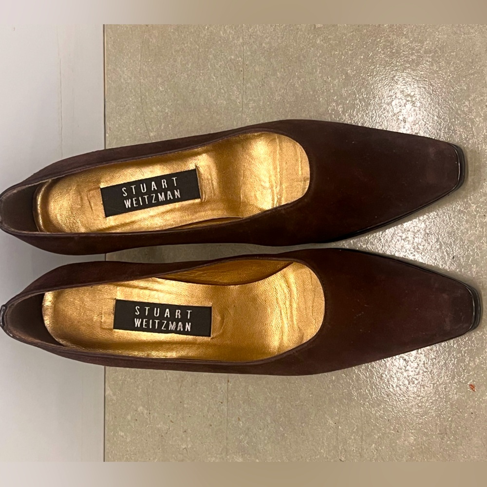Stuart Weitzman vintage Dark Brown heels